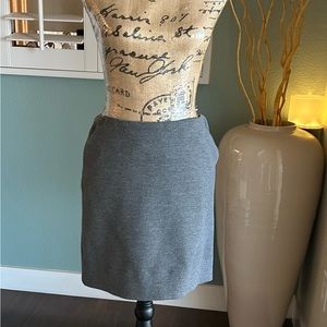 Inc. grey mini skirt